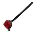 Curtilage 18 in. Flat Top Grill Brush with Nylon Bristles & Stainless Steel Scraper CU3088280
